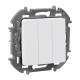 Legrand/Daccord INSPIRIA Белый Выключатель 3-кл, винтовые клеммы, 10 AX , 250 В