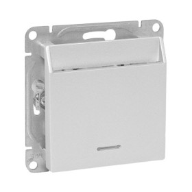 EKF Эпика Механизм выключателя, карточный, с подсветкой, алюминий