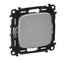 Legrand Valena ALLURE DIY Алюм Выключатель 1-клавишный 10А 250В