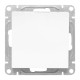 EKF Эпика Механизм выключателя, одноклавишный, перекрёстный, белый