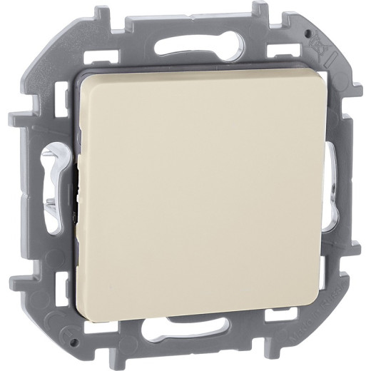 Legrand/Daccord INSPIRIA Слоновая кость Выключатель одноклавишный 10 AX - 250 В