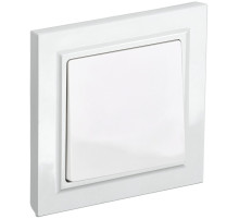 IEK BRITE Белый Выключ. 1-кл 10А в сборе ВСР10-1-0-БрБ