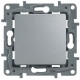 Legrand Etika Алюминий Выключатель 1-клавишный, автоматические клеммы, 10AX, 250 В