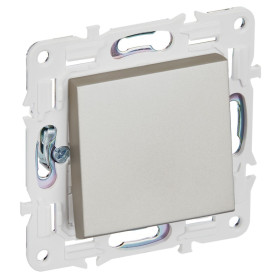 IEK SKANDY Шампань Выключатель 1-клавишный перекрестный 10А SK-V03Sh