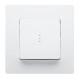 Legrand Etika Бел Переключатель с подсветкой, 10А, авт. клем