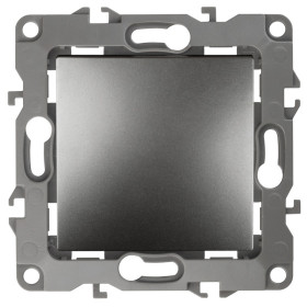 ЭРА 12-1101-12 Выключатель, 10АХ-250В, IP20, 12, Графит