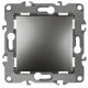 ЭРА 12-1101-12 Выключатель, 10АХ-250В, IP20, 12, Графит