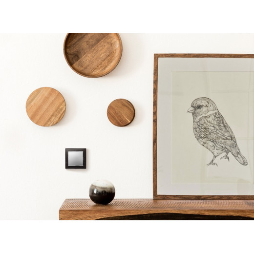 Legrand Valena Алюминий Выключатель 1-клавишный