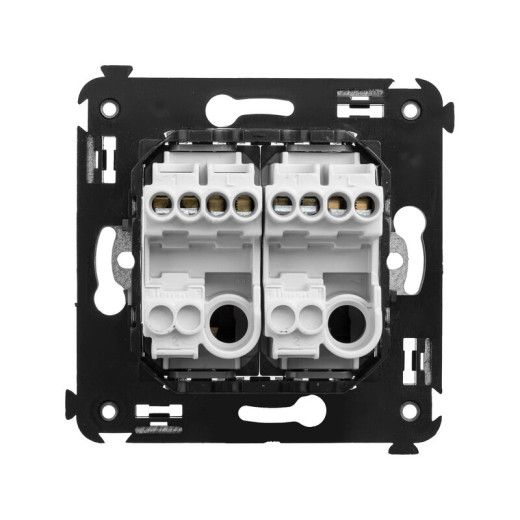 DKC Avanti Кнопка двухклавишная в стену, 