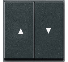Gira TX44 Антрацит Двойная клавиша для жалюзи со стрелками
