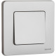 Legrand/Daccord INSPIRIA Алюминий Переключатель одноклавишный 10 AX - 250 В