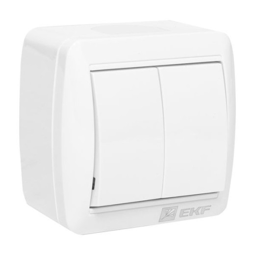 EKF PROxima Владивосток Выключатель 2-кл. 10А IP54 сер.