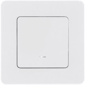 Legrand/Daccord INSPIRIA Белый Выключатель одноклавишный с подсветкой/индикацией 10 AX - 250 В