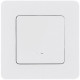 Legrand/Daccord INSPIRIA Белый Выключатель одноклавишный с подсветкой/индикацией 10 AX - 250 В