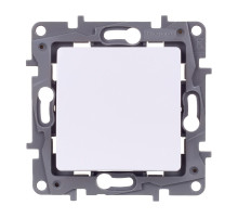 Legrand Etika Белый Переключатель промежуточный 1-клавишный, винтовые клеммы, 10AX, 250 В