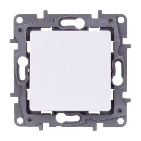 Legrand Etika Белый Переключатель промежуточный 1-клавишный, винтовые клеммы, 10AX, 250 В