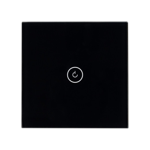 Arlight Выключатель сенсорный SWT-OMALI-S01-ZB-BK (250V, 10A, Zigbee) (Стекло)