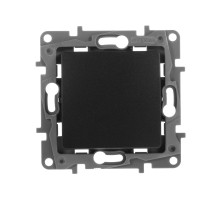 Legrand Etika Антрацит Переключатель промежуточный 1-клавишный, винт. клеммы, 10AX, 250 В