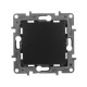 Legrand Etika Антрацит Переключатель промежуточный 1-клавишный, винт. клеммы, 10AX, 250 В