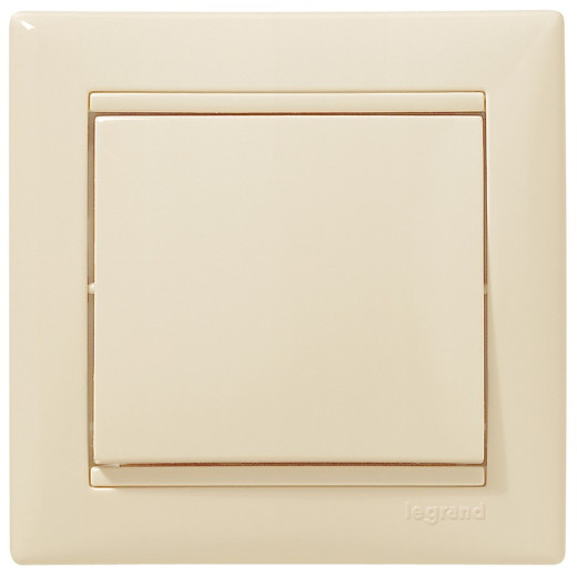 Legrand Valena Крем Выключатель 1-клавишный