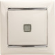 Legrand Valena Бел Выключатель 1-клавишный с подсветкой