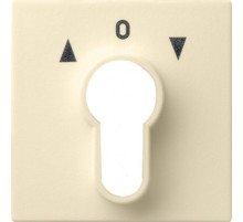 Gira S-55 Крем глянц Накладка выключателя с ключом