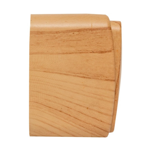 EKF Basic Минск Светлое дерево Выключатель 1-кл с индикатором, 10А, ОП