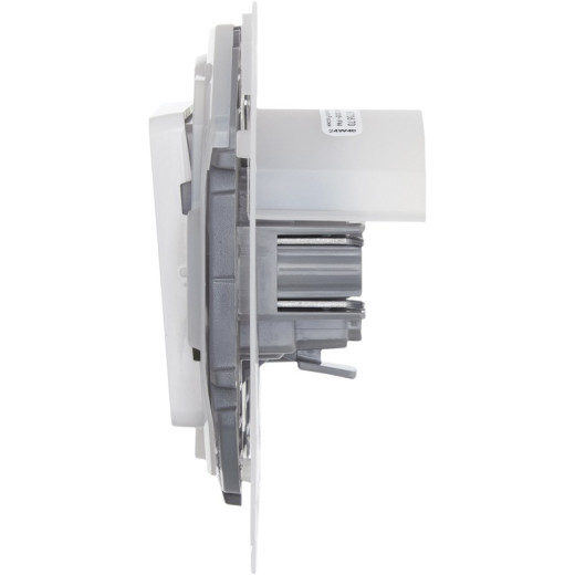 Legrand/Daccord INSPIRIA Белый Переключатель IP44 10 AX - 250 В