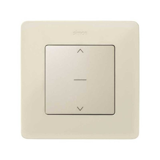 Simon 82 Слоновая кость Накладка на 3-х позицион. мех.управл. работой жалюзи, S82,82Нат,82Дет