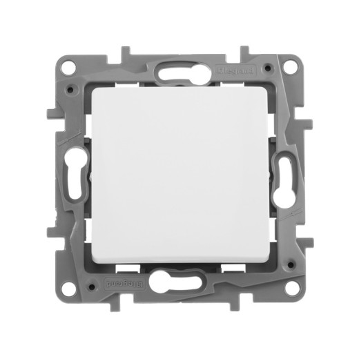 Legrand Etika Белый Выключатель 1-клавишный 10А