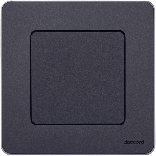 Legrand/Daccord INSPIRIA Антрацит Выключатель одноклавишный 10 AX - 250 В