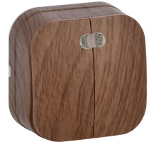 IEK GLORY ВС20-2-1-ХД Выключ. 2-кл. инд. о/у 10А GLORY дуб