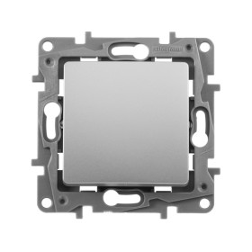 Legrand Etika Алюминий Переключатель промежуточный 1-клавишный, винтовые клеммы, 10AX, 250 В