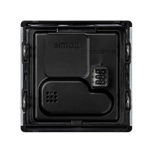 Simon Sense Алюминий Сенсорный 4-клавишный выключатель без маркировки