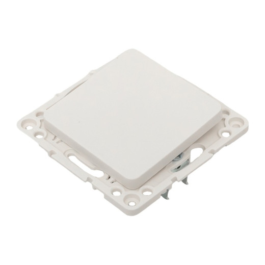 EKF PROxima Стокгольм Белый Выключатель проходной 1-кл, 10А, винт.клеммы