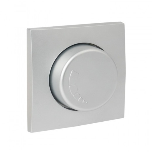 EKF PROxima Валенсия лицевая панель светорегулятора 600W 220В сталь