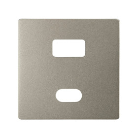 Simon S82 Concept Накладка для зарядного устройства USB A+C цвета матовая шампань