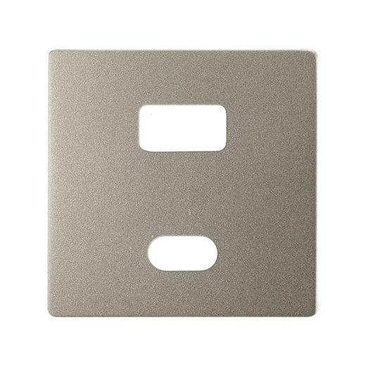 Simon S82 Concept Накладка для зарядного устройства USB A+C цвета матовая шампань