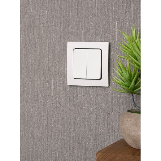 EKF PROxima Стокгольм Белый Выключатель проходной 2-кл, 10А