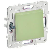 IEK SKANDY Мятный Выключатель 1-клавишный проходной 10А SK-V02G