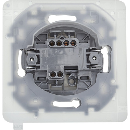 Legrand/Daccord INSPIRIA Слоновая кость Переключатель IP44 10 AX - 250 В