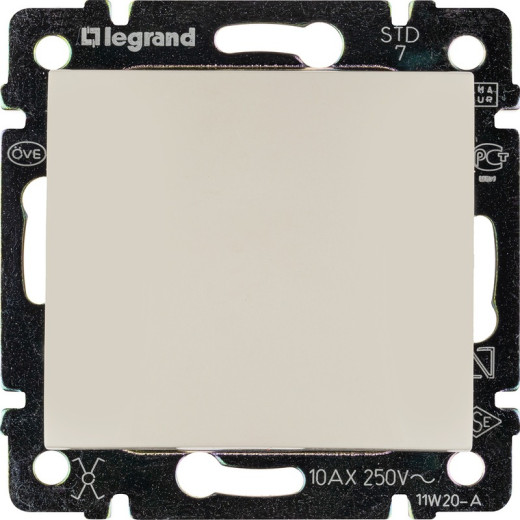 Legrand Valena Крем Переключатель перекрестный 1-клавишный