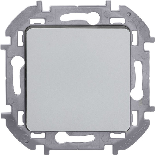 Legrand/Daccord INSPIRIA Алюминий Переключатель одноклавишный 10 AX - 250 В