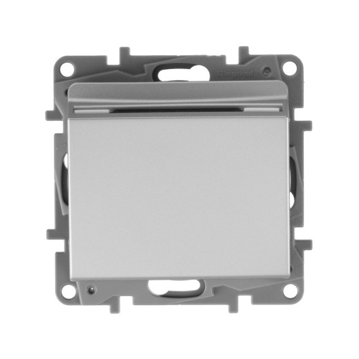 Legrand Etika Алюминий Выключатель карточный с выдержкой времени, с подсветкой