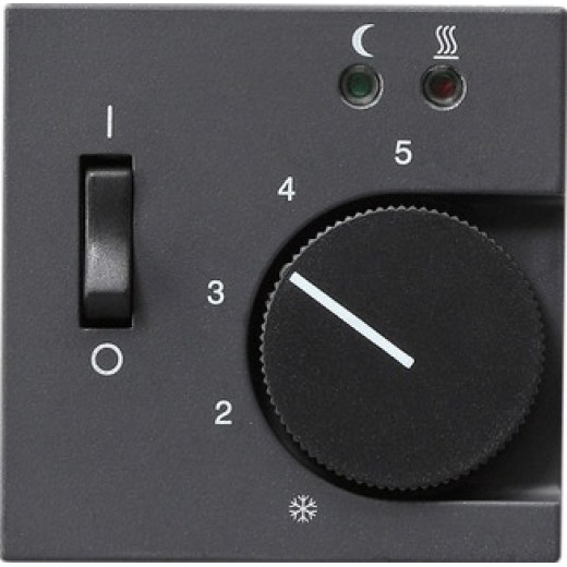 Gira S-55 Антрацит Накладка регулятора теплого пола