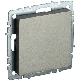 IEK BRITE BASE Шампань Заглушка c суппортом МЗ10-БрШ