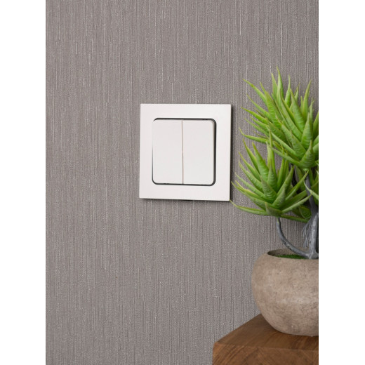 EKF PROxima Стокгольм Белый Выключатель 2-кл, 10А