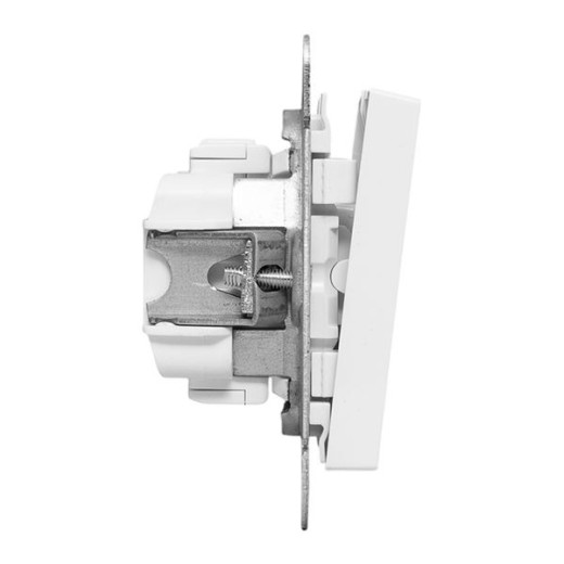 EKF Эпика Механизм выключателя, трёхклавишный, белый