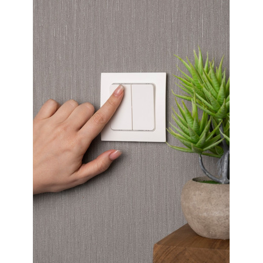 EKF PROxima Стокгольм Белый Выключатель 2-кл, 10А