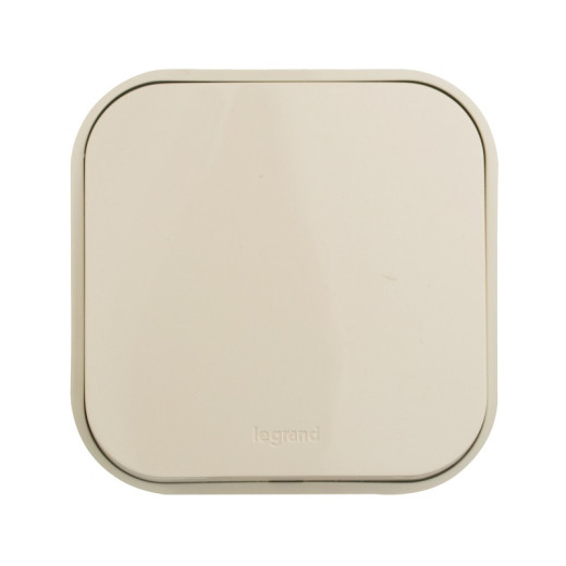 Legrand Quteo Бежевый Кнопка 1-клавишная 6А